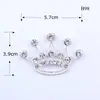 Hebilla de Diamante de Aleación Cuentas Placa Curva de Flor Accesorios para el Cabello Accesorios DIY Accesorios para Teléfono Móvil Ropa Accesorios Accesorios Material para Accesorios del Cabello Oro Plata