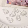 Cuentas de Vidrio de una Sola Ala, Cuentas de Estilo Antiguo, Pasadores para el Cabello Hechos a Mano para DIY, Pulseras, Collares, Pendientes, Accesorios para Joyería
