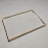 Caixa de Ornamento de Colar de Madeira Maciça Bandeja de Joias Bandeja de Exibição de Joias Bandeja de Visualização de Armazenamento de Anel Pulseira Colar