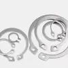 Anillo de resorte tipo C de acero inoxidable TBP01, acero para resortes TBP02 3 4 5 6 8 10 12 15 20 25