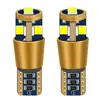 Luz de Seta LED para Carro Modelo Decodificador da Amazon, Luz Indicadora de Largura, Luz de Placa T10-10SmD2835, Luz de Instrumento de Alto Brilho