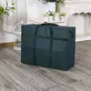 Bolsa para mudanzas Tela Oxford Engrosada Bolsa no tejida Gran capacidad Bolsa de almacenamiento de equipaje Impermeable Bolsa de piel de serpiente Bolsa tejida