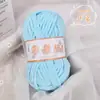 Hilo de Hilo de Hielo de Terciopelo de Nube Tejido a Mano Hilo Grueso DIY Bufanda de Tejido para Bebé Hilo para Cojín de Asiento de Muñeca Hilo para Zapatos de Ganchillo