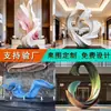 Esculturas de Paisaje Grandes de Acero Inoxidable para Monumentos de Ciudad, Plaza Exterior Personalizada, Hotel Abstracto, Elemento de Agua, Adornos Pintados