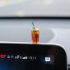 Café Americano Cura Enfeites de Carro Decoração de Exibição do Console Central do Carro Suprimentos para Interiores de Carros Mini Pequenos Enfeites