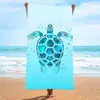 Toallas de Playa Populares Transfronterizas Soportan Pedido Mínimo de Una Pieza Toallas de Playa Absorbentes de Microfibra Venta Directa de Fábrica