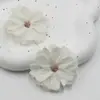 Flores de simulação diy cabeças de flor multicamadas Headdress Hanfu guirlanda de flores artesanal materiais flores de seda flores para grampo de cabelo flores para decoração de casamento flores