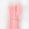 Palitos Retorcidos de Colores Macaron para Manualidades DIY, Materiales y Accesorios para Niños al por Mayor, Versión Encriptada, Terciopelo Denso, Centros de Flores y Estambres Realistas