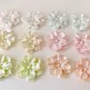 Parche de Resina de Flor de Cinco Pétalos Tridimensional Perlado Francés Material Adhesivo para Funda de Teléfono Móvil DIY Accesorios de Joyería de Flores Venta al por Mayor