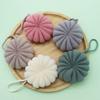 Flor de Baño de Cinta Personalizada por el Fabricante Flor de Baño Japonesa y Coreana de Bola Única Bola de Baño Espumosa de Doble Propósito Bola de Baño Estropajo de Baño