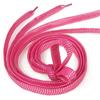 Spot 10mm cadarço plano webbing cor esportes casual dupla camada entre ouro e prata fluorescente flash cadarços planos