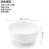 Tazón para gachas de desayuno restaurante tazón de arroz cantina tazón de sopa vajilla comercial de melamina resina tazón de plástico tazón pequeño para wonton tazón para fideos