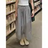 Pantalones de Pierna Ancha de Secado Rápido Hombre de Papel Gris Verano 2026 Ligeros Cómodos Estilo Japonés Sueltos Casuales
