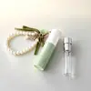 Frasco dispensador de perfume 10ml em estoque do fabricante, frasco vazio de spray oral portátil com gancho, frasco de spray de limpeza para homens e mulheres