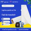 Fuli Yin Rasgável Instantâneo 30/60cm Dtf Tinta Branca Filme de Transferência Térmica Pet Superfície Dupla Fosca Filme Especial para Impressão por Transferência Térmica
