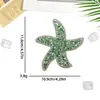 Patch Bordado com Lantejoulas, Bordado à Máquina, Pérolas, Estrela do Mar, Contas para Bolsas, Jeans, Acessórios de Roupa, Patch Decorativo DIY
