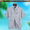 Nueva Llegada Moda Hombre Cuello Étnico Traje Tang Retro Casual Manga Corta Chaqueta Étnica Opcional Multicolor