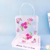 Bolsa de Compras Transparente de Plástico PP Mate Bolsa de Regalo de Compromiso de Gama Alta Empaque de Regalo de Cumpleaños de Bebé Bolsa de Regalo