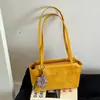 Bolso de axila de alta gama transfronterizo de gran capacidad para mujer, nuevo bolso de hombro versátil mate vintage 2026