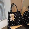 Bolsa Tote Grande para Presente Feminina 2026 Novo Estilo Coreano Moda Versátil Bolsa de Ombro Única Bolsa Tote para Passeio de Mãe