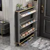 Armário de Sapatos Flip-Top de Luxo Leve para Entrada de Casa, Armário de Entrada de Grande Capacidade, Rack Simples Moderno para Armazenamento de Sapatos que Economiza Espaço