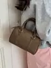 Bolsa de Veludo Camurçado Feminina 2026 Nova Outono Retrô Padrão Pedra Merade Bolsa de Mão Casual Bolsinha de Ombro Transversal
