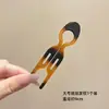 Grampo de Cabelo Pequeno Peixe Simples e Versátil Ferramenta de Penteado Novo Modelo 2026 Presilha Diária para Mulheres Pente de Cabelo para a Parte de Trás da Cabeça