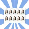 Xu Jiaying Foto de Identificación de 1 pulgada Meet and Greet Fotos de Apoyo y Periféricos Mismo Estilo que Douyin