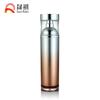 Shengqi Botella Cosmética Gradiente Amarillo de Texto Imprimible Set de Botella con Spray para Loción Salón de Belleza Botella Vacía de Gran Capacidad