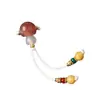 Set de Cuentas Espaciadoras de Cera de Abeja de Tres Vías Segunda Generación, Hongo Pegajoso en Polvo, Accesorios para Manualidades DIY, Pulseras, Cuentas para Rezar, Juegos Culturales