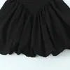 Estilo Europeo y Americano Transfronterizo Z Nueva Moda Elegante Ropa para Mujer al por Mayor Vestido Corto con Efecto Globo 3644152