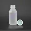Fornecimento de fábrica frasco plástico estéril de 100ml tampa anti-violação frasco de pesticida frasco para reagente líquido amostra atacado