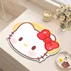 Hellokitty Tapete Absorbente de Agua de Tierra de Diatomeas para Encimera de Cocina Tapete para Mesa de Comedor Base para Dispensador de Agua Máquina de Café