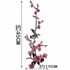 Atacado de Flores Coloridas Solúveis em Água Flor de Bordado Computadorizado Pássaro Flor de Ameixa Acessórios para Roupas Infantis Aplique