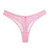 Europa y Estados Unidos transfronterizo nuevo flor hueca encaje tanga para mujer comercio exterior para ropa interior sexy de cintura baja en stock