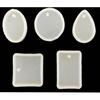 Molde de silicona con espejo para decoración de flores secas, venta al por mayor, con pegamento UV, gota de diamante AB, colgante de gota de diamante de cristal