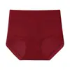 Pantaletas Moldeadoras Ligeras de Cintura Alta para Mujer, Moldeado Corporal, Levantamiento de Glúteos, Control de Abdomen, Entrepierna Extendida y Ensanchada, Sin Costuras, Borde Anti-Enrollamiento, Ropa Interior Básica de Triángulo