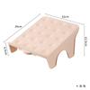 Estante para Zapatos de Doble Capa Soporte para Zapatos de Plástico Integrado Simple Estante para Zapatos de Dos Patas Soporte para Zapatos Estante para Zapatos