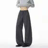 Colección Otoño 2026: Pantalones de Pierna Curva con Estampado de Cuadros Patchwork Estilo Americano sobre Fondo Blanco, Tallas M-5XL, HK261057-Especial P30