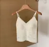 Camisola sexy de encaje francés de alta gama sin sujetador, con realce, de tirantes finos, sin varillas, con hermoso diseño de encaje en la espalda para mujer