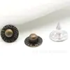 Botones de Sombrero de Paja al por Mayor del Fabricante, Remaches para Accesorios de Ropa, Broches de Presión, Tachuelas para Jeans, Botones