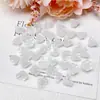 Vidro Antigo Degradê 11mm Porta-Flores Lírio-do-Vale Vidro DIY Estilo Chinês Grampo de Cabelo Acessórios Estilo Antigo Acessórios para Roupas Botões