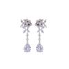 Pendientes de pez dorado de circonita de belleza elegante y brillante más vendidos de Taobao versión coreana pendientes de boda para novia fabricantes de joyería para niñas al por mayor