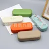 Estuche de Gama Alta para Gafas de Hombre, Portátil, Resistente a la Presión, Elegante, Adecuado para Gafas de Prescripción y Gafas de Sol, Caja de Almacenamiento para Mujer, Personalizable con Texto
