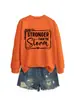 Mais Fortes que as Plataformas de Moda Europeias e Americanas Ebay Amazon, Moletons Elegantes e Versáteis para Outono e Inverno Feminino em Estoque