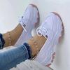 Comercio Exterior Europeo y Americano talla extra Verano Nuevos Explosivos Zapatos de vestir Otoño con Suela Gruesa Tenis Casual