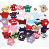 Coreia do Sul Explosões Boneca de Pelúcia Suéter Bordado Tricotado Dia dos Namorados Alfabeto Fantasia Brinquedo Roupas DIY