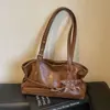 Bolso tote de alta gama, estilo vintage, para mujer, nueva colección 2026, diseño de otoño moderno, bolso de hombro exquisito y de gran capacidad