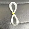 Linha de pesca transparente não elástica fio de nylon fio de poliéster fio feito à mão linha de pesca de cristal material para joias acessórios para balões