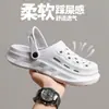 Zuecos de exterior para mujer, zuecos para hombre, pantuflas de verano para mujer, zapatillas de casa para hombre, pantuflas de EVA para pareja, sandalias para hombre